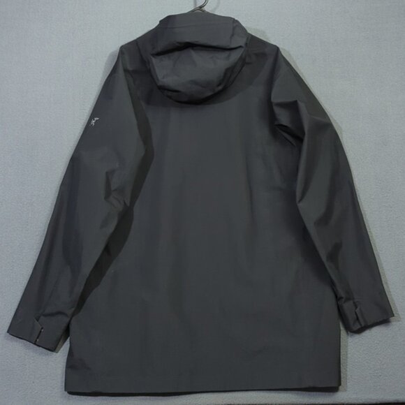 Arc'teryx Coat Men's XXL Black Sawyer Coat Lightweight Nylon With EPTFE Membrane - Picture 11 of 13